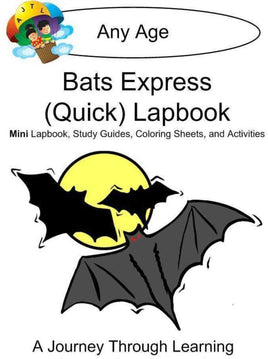 Bats Express Lapbook - A Journey Through Learning Lapbooks 