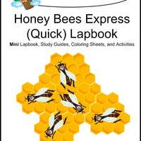 Honey Bees Express Lapbook - A Journey Through Learning Lapbooks 