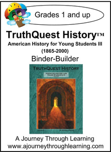 American History for the Young Child Book 3 Supplements - A Journey Through Learning Lapbooks 