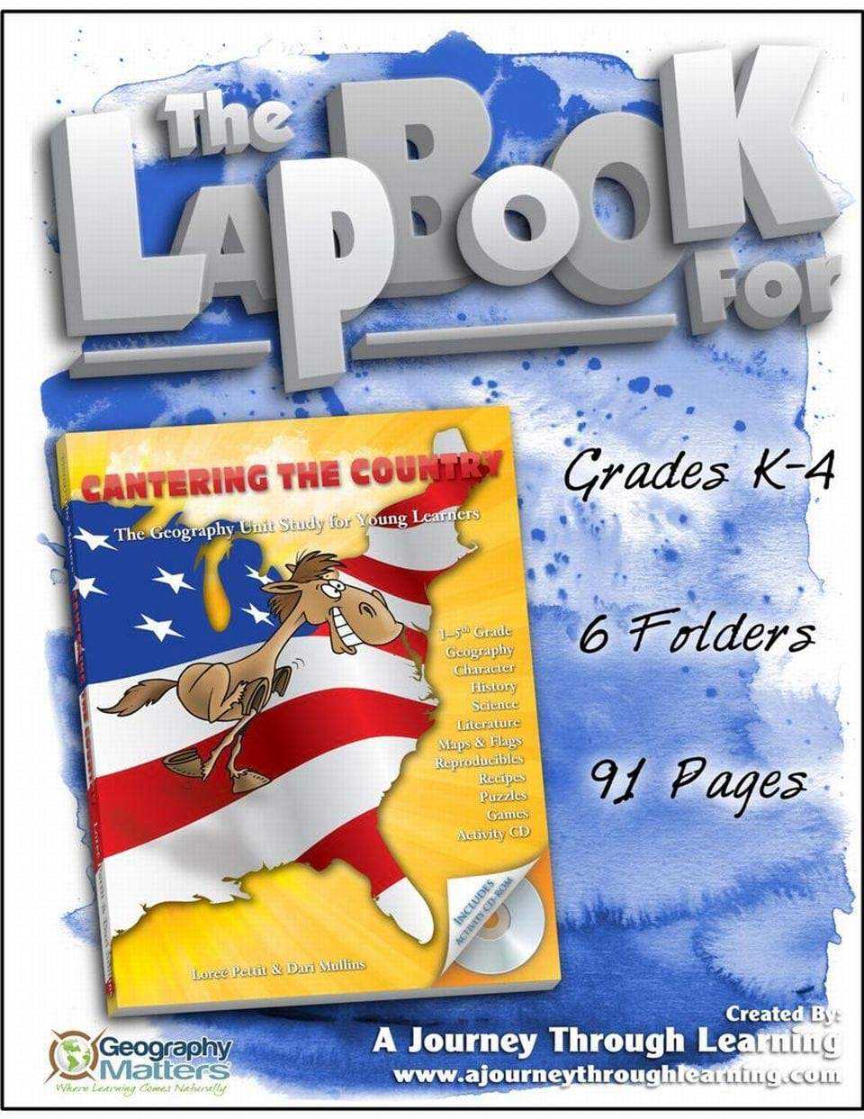 Cantering the Country Lapbook - A Journey Through Learning Lapbooks 