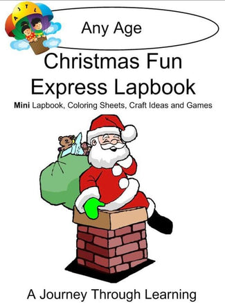 Christmas Fun Express Lapbook - A Journey Through Learning Lapbooks 