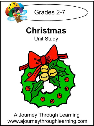Christmas Unit Study - A Journey Through Learning Lapbooks 