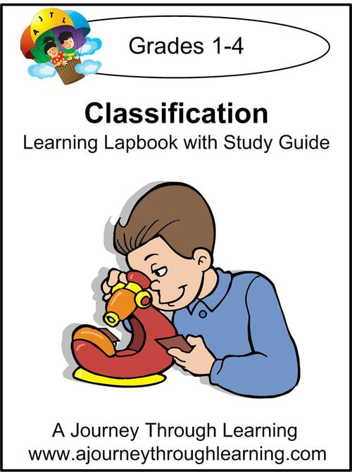 Classification Lapbook with Study Guide | A Journey Through Learning L ...