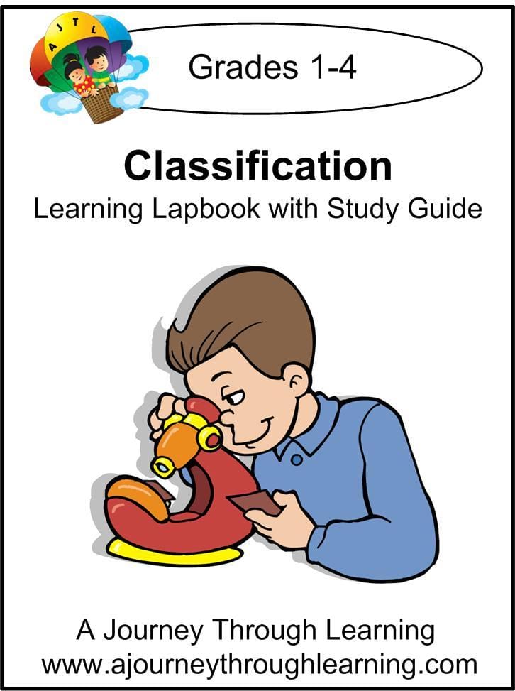 Classification Lapbook with Study Guide - A Journey Through Learning Lapbooks 