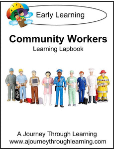 Community Workers Lapbook - A Journey Through Learning Lapbooks 