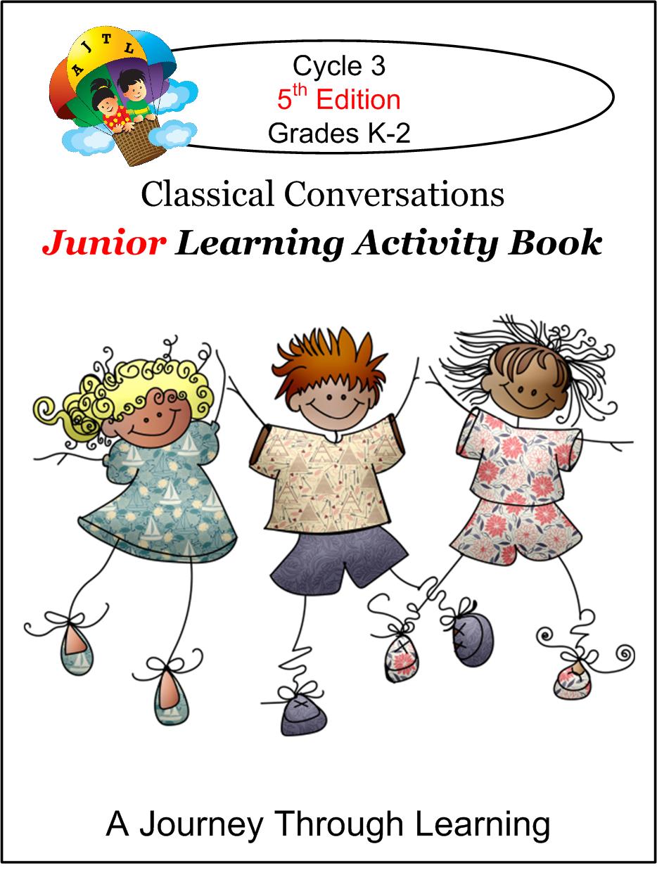 Classical Conversations JUNIOR Learning Activity Book 5th Edition Cycle 3
