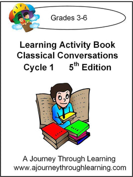 Classical Conversations Cycle 1 Learning Activity Book 5th Edition - A Journey Through Learning Lapbooks 