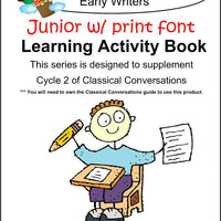 Classical Conversations JUNIOR Learning Activity Book 4th Edition Cycle 2 - A Journey Through Learning Lapbooks 