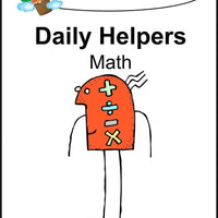 Daily Helper Grade 4 Math Lapbook - A Journey Through Learning Lapbooks 