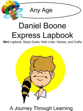 Daniel Boone Express Lapbook - A Journey Through Learning Lapbooks 