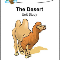 The Desert Unit Study - A Journey Through Learning Lapbooks 