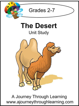 The Desert Unit Study - A Journey Through Learning Lapbooks 