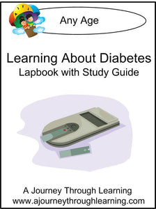 Diabetes Lapbook with Study Guide - A Journey Through Learning Lapbooks 