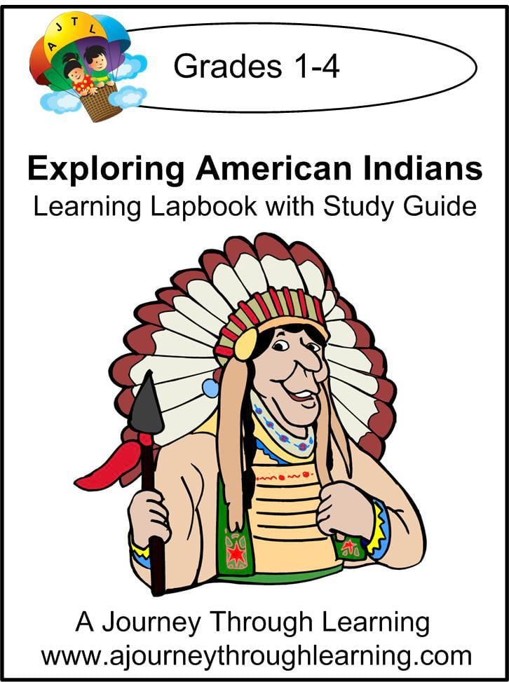 Exploring American Indians Lapbook with Study Guide - A Journey Through Learning Lapbooks 