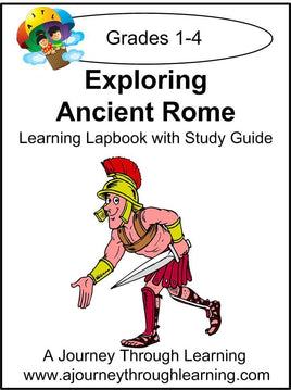Exploring Ancient Rome Lapbook with Study Guide - A Journey Through Learning Lapbooks 