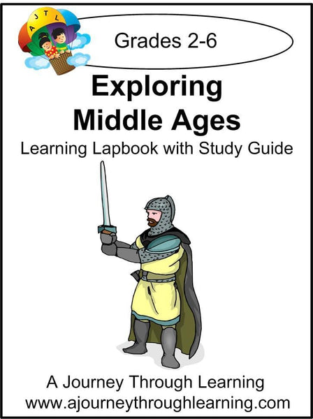 Exploring Middle Ages Lapbook with Study Guide - A Journey Through Learning Lapbooks 