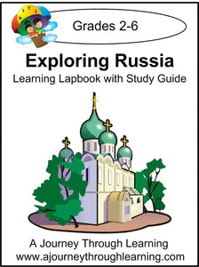 Exploring Russia Lapbook with Study Guide - A Journey Through Learning Lapbooks 