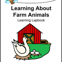 Learning About Farm Animals Lapbook - A Journey Through Learning Lapbooks 