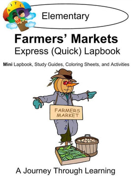 Farmers Market Express Lapbook - A Journey Through Learning Lapbooks 