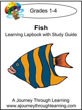 Fish Lapbook with Study Guide - A Journey Through Learning Lapbooks 