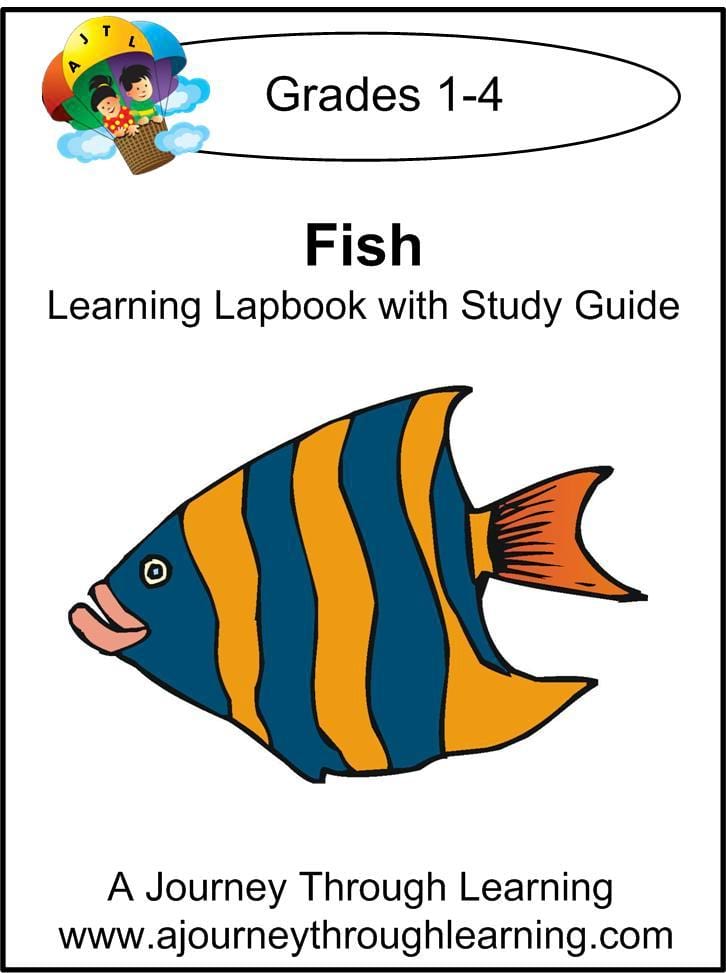 Fish Lapbook with Study Guide - A Journey Through Learning Lapbooks 