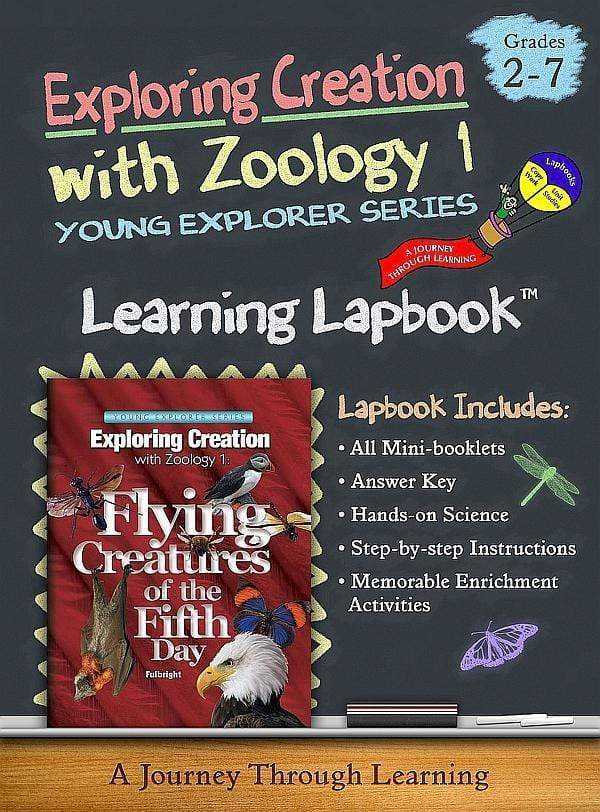 Flying Creatures of the Fifth Day Lapbook-Jeannie Fulbright/Apologia-Zoology 1 - A Journey Through Learning Lapbooks 