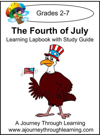 Fourth of July Lapbook with Study Guide - A Journey Through Learning Lapbooks 