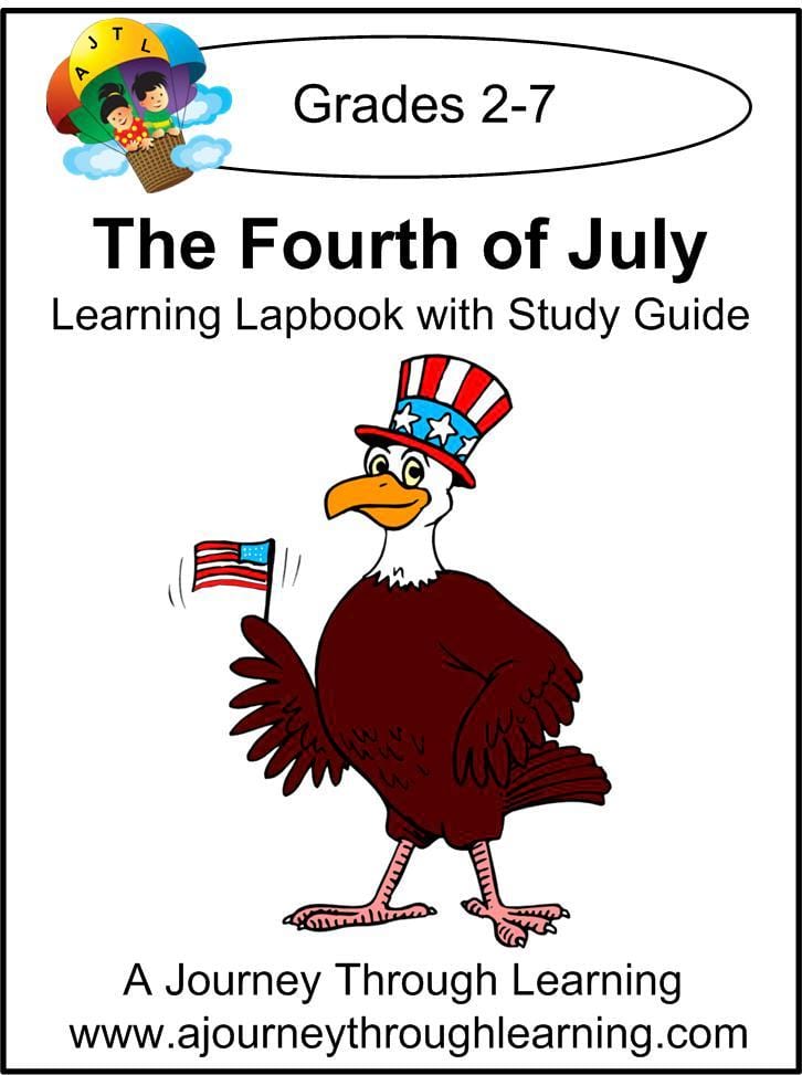 Fourth of July Lapbook with Study Guide - A Journey Through Learning Lapbooks 