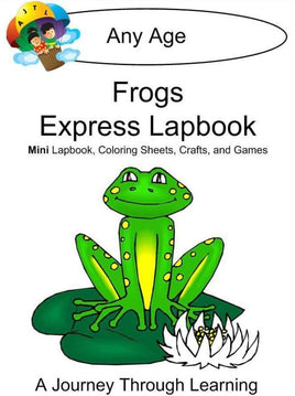 Frogs Express Lapbook - A Journey Through Learning Lapbooks 