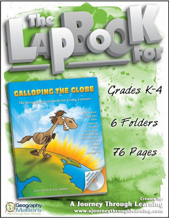 Galloping the Globe Lapbook - A Journey Through Learning Lapbooks 