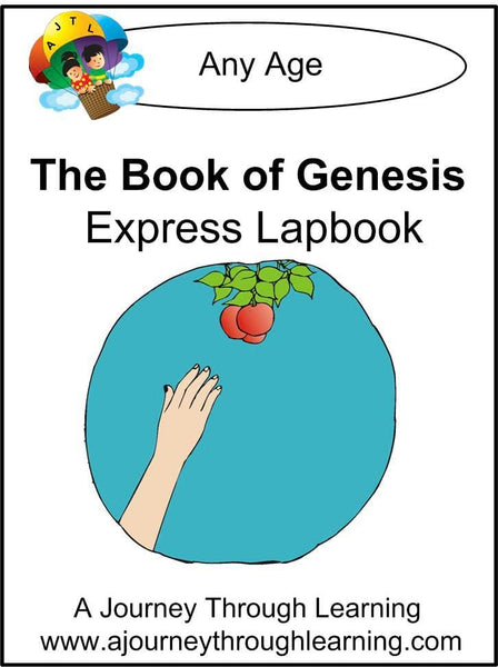 Book of Genesis Express Lapbook - A Journey Through Learning Lapbooks 