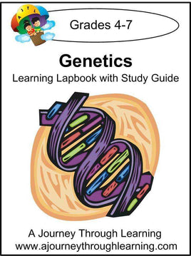 Genetics Lapbook with Study Guide - A Journey Through Learning Lapbooks 