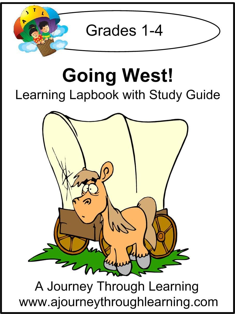 Going West with Study Guide - A Journey Through Learning Lapbooks 