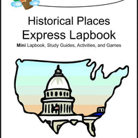 Historical Places Express Lapbook - A Journey Through Learning Lapbooks 