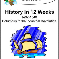 History in 12 Weeks Unit Study - A Journey Through Learning Lapbooks 