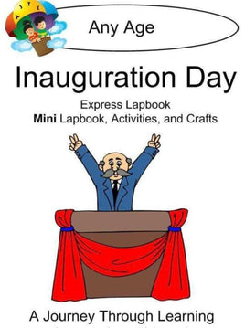 Inauguration Day Express Lapbook - A Journey Through Learning Lapbooks 
