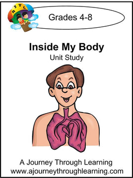 Inside My Body Unit Study - A Journey Through Learning Lapbooks 