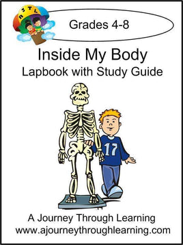 Inside my Body Lapbook with Study Guide - A Journey Through Learning Lapbooks 