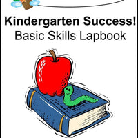 Kindergarten Success Basic Skills Lapbook - A Journey Through Learning Lapbooks 