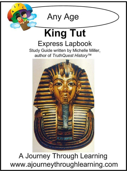 King Tut Express Lapbook - A Journey Through Learning Lapbooks 