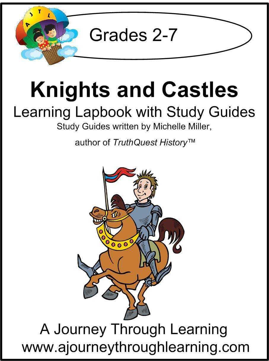Knights and Castles Lapbook with Study Guide - A Journey Through Learning Lapbooks 