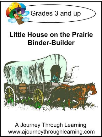 Little House on the Prairie Binder-Builder - A Journey Through Learning Lapbooks 