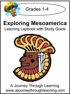 Exploring Mesoamerica Lapbook with Study Guide - A Journey Through Learning Lapbooks 