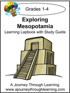Exploring Mesopotamia Lapbook with Study Guide - A Journey Through Learning Lapbooks 