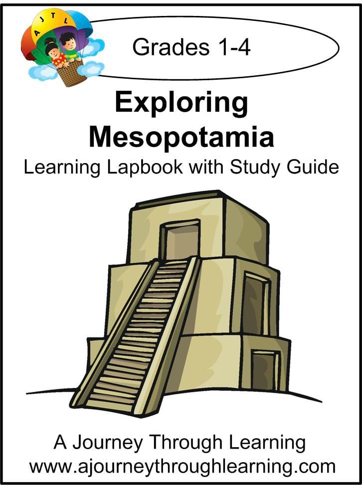 Exploring Mesopotamia Lapbook with Study Guide - A Journey Through Learning Lapbooks 