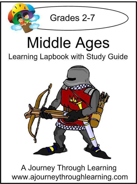 Middle Ages Lapbook with Study Guide - A Journey Through Learning Lapbooks 