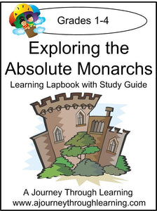 Exploring the Absolute Monarchs Lapbook with Study Guide - A Journey Through Learning Lapbooks 