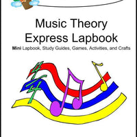 Music Theory Express Lapbook - A Journey Through Learning Lapbooks 