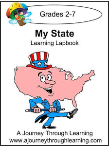 My State Lapbook - A Journey Through Learning Lapbooks 