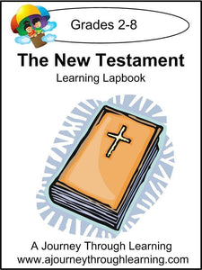 New Testament Lapbook with Study Guide - A Journey Through Learning Lapbooks 